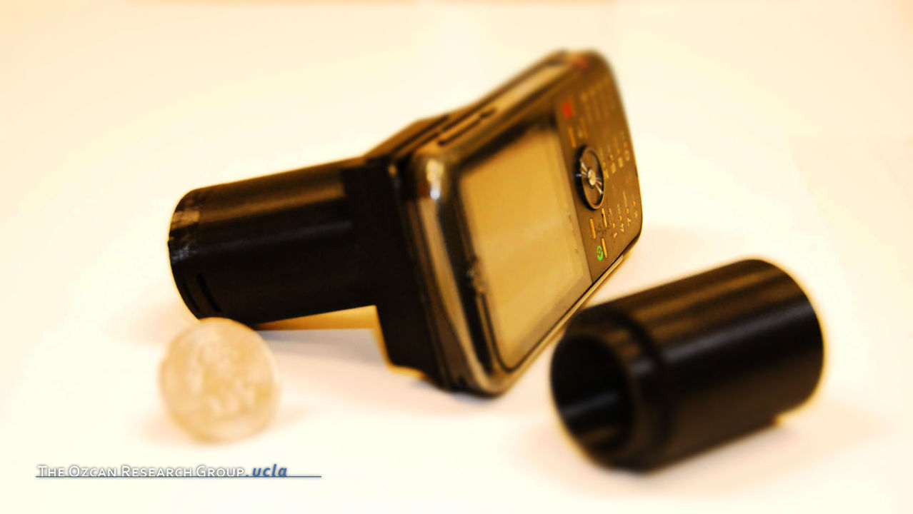 Lensfree Microscopy on a Cell-phone